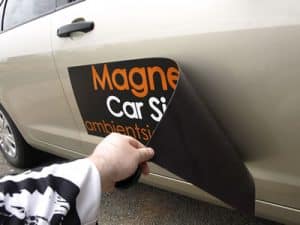 Vehicle Magnet, Magnetic Car Sign